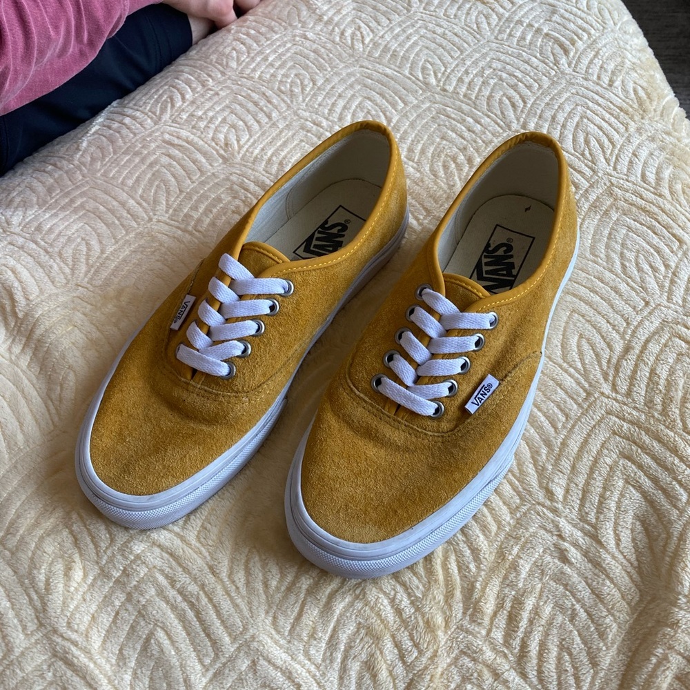 Yellow Suede OG Authentic Vans - Vintage